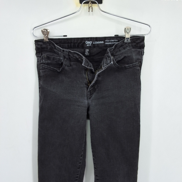 GAP Black Sz 10 Modern Fit Full Length - Picture 3 of 4